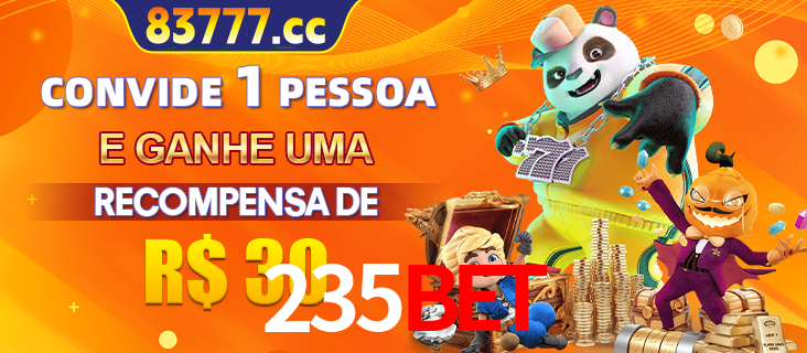 Banner institucional da 235bet sobre parceria de marcas e criação de uma marca de excelência, apresentando os mascotes de jogos populares como o Fortune Tiger.